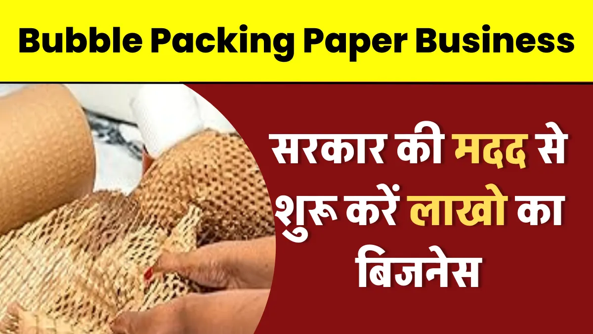 Bubble Packing Paper Business