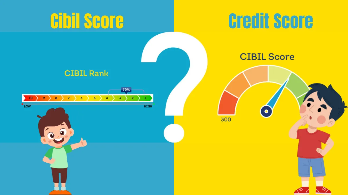 Credit Score vs Cibil Score